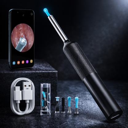 EarVuePro™ Ear Cleaning Otoscope Kit