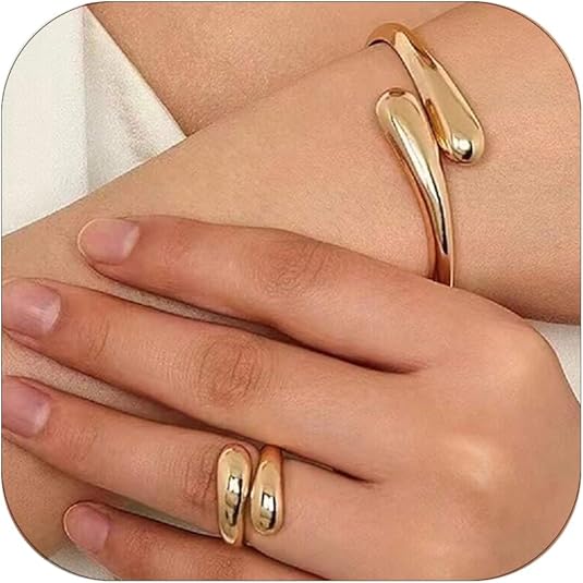 Lunessa™ Women’s Gold Accent Jewelry Set