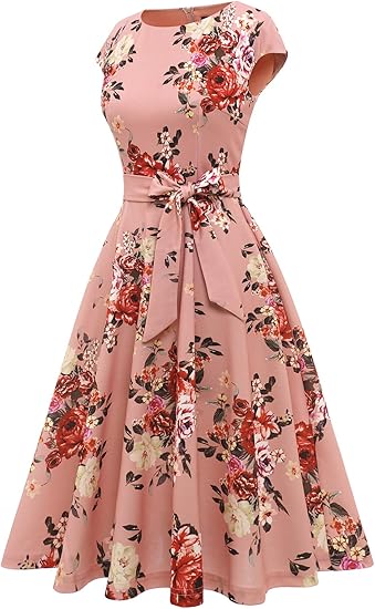 Clarivelle™ Vintage Formal Cocktail Dress