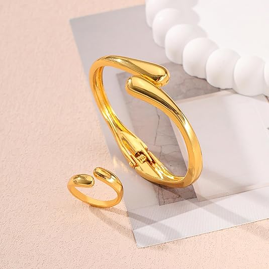 Lunessa™ Women’s Gold Accent Jewelry Set