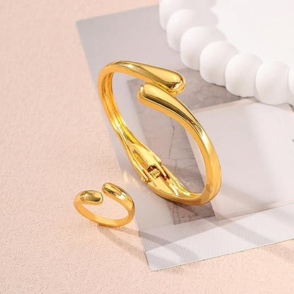 Lunessa™ Women’s Gold Accent Jewelry Set