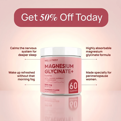 Magnesium Glycinate+ Gummies - For Moms Who Deserve a Full Night