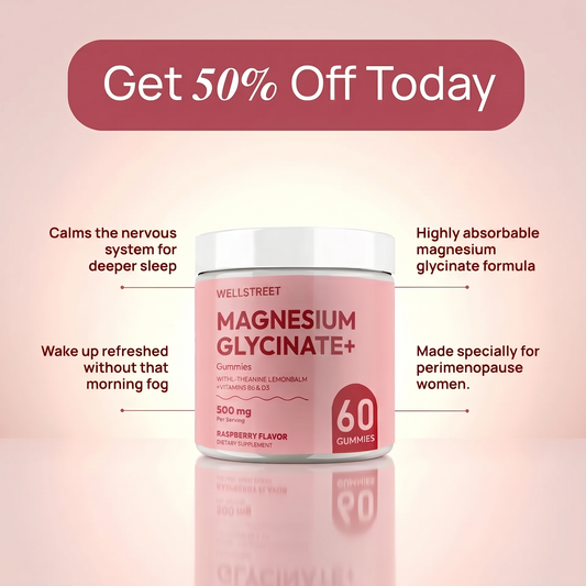 Magnesium Glycinate+ Gummies - For Moms Who Deserve a Full Night